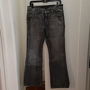 INC 30x30 leather accent back pockets